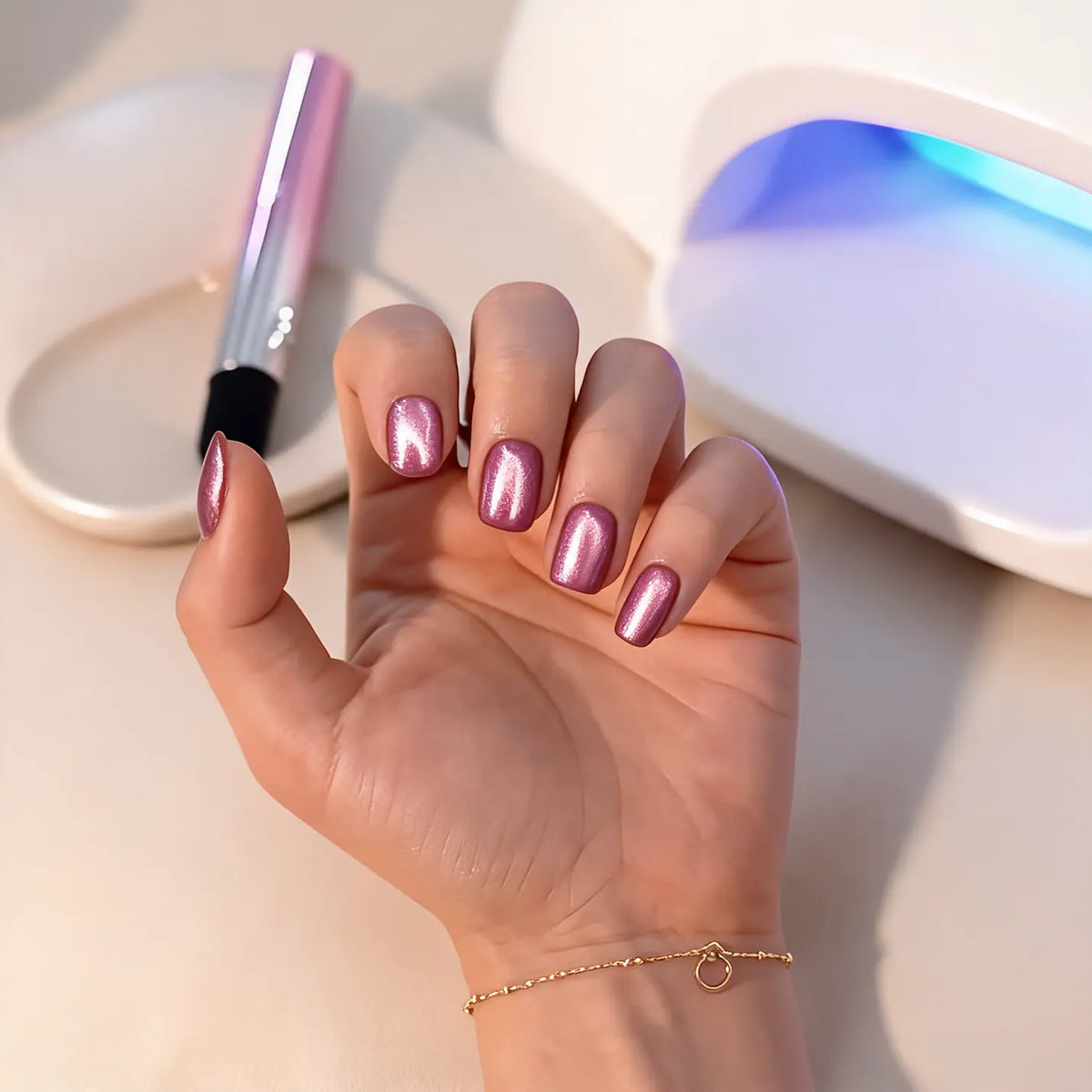Epixen Cat-Eye Gel Pen + Mini UV Lamp.