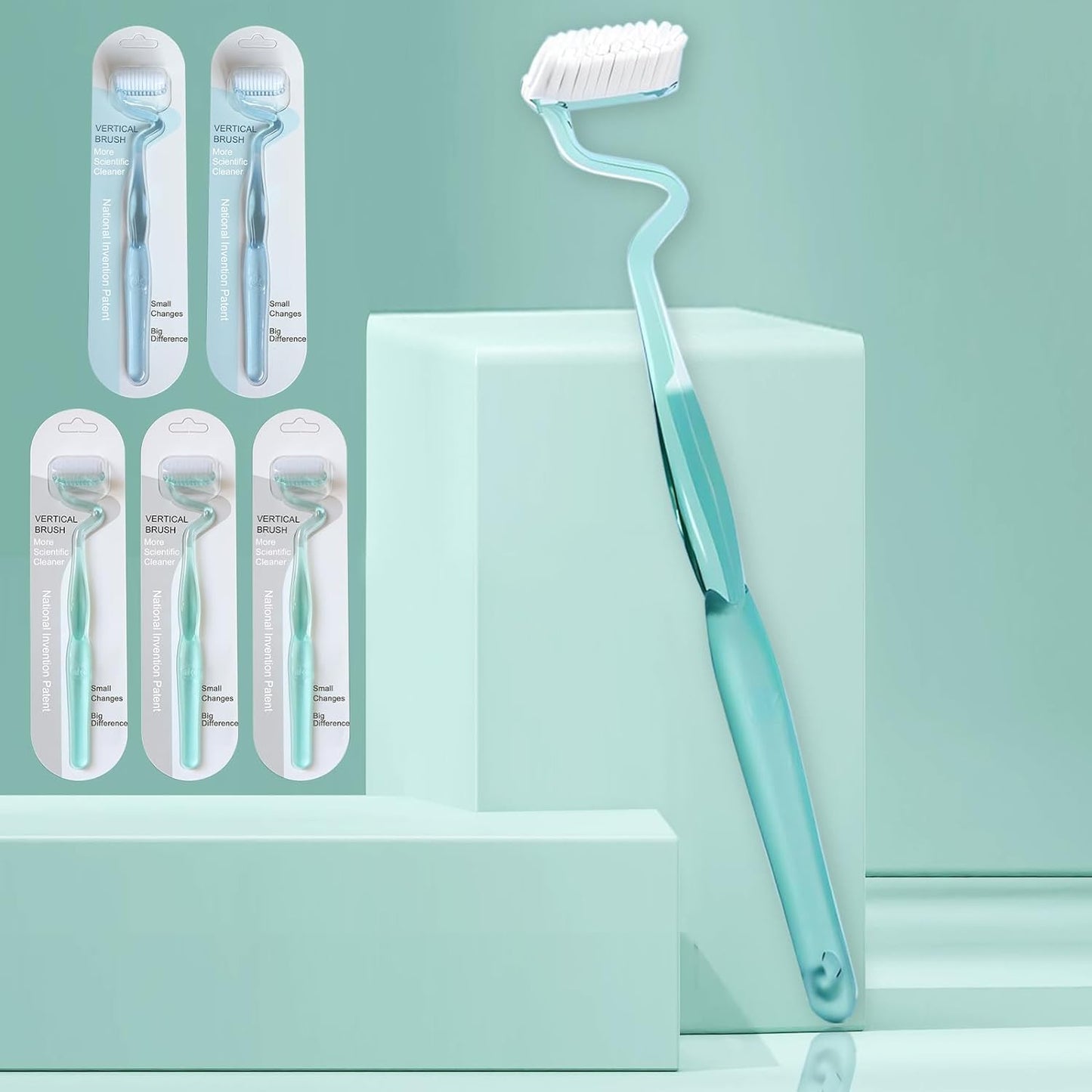 S-Shape Scientific Vertical Brush