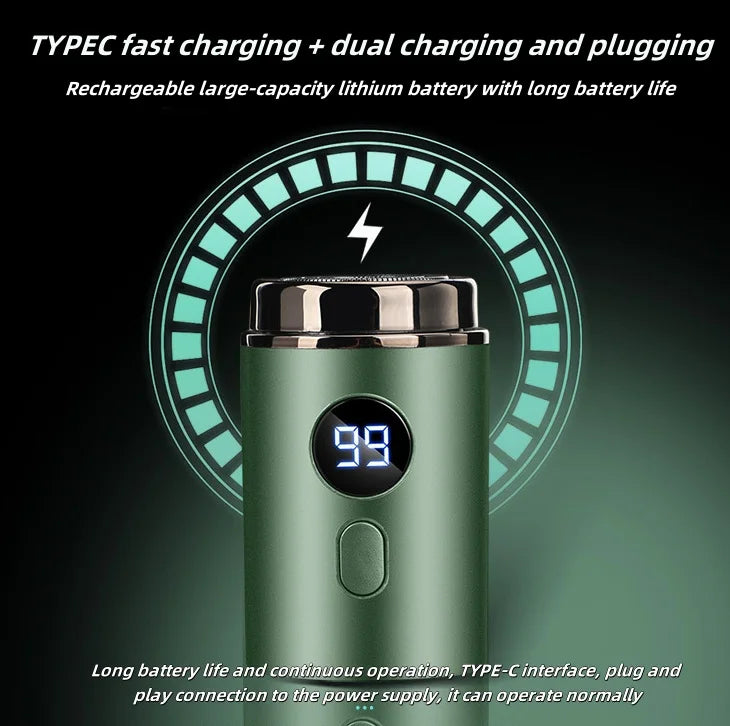 Mini Portable Electric Shaver