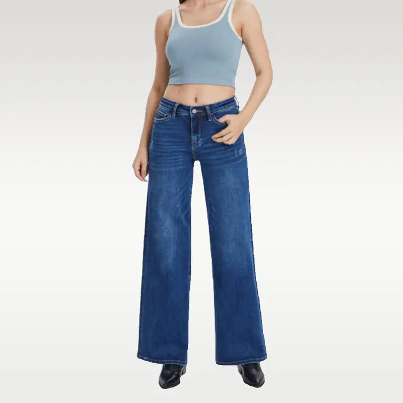 Mid-Low Rise Baggy Jeans
