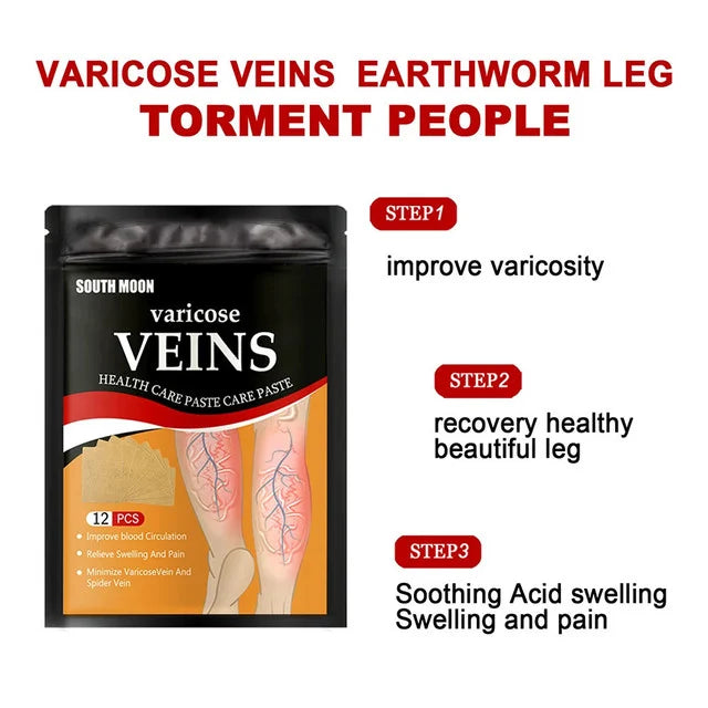 Varicose Vein Treatment Patch ( 12 Pcs)