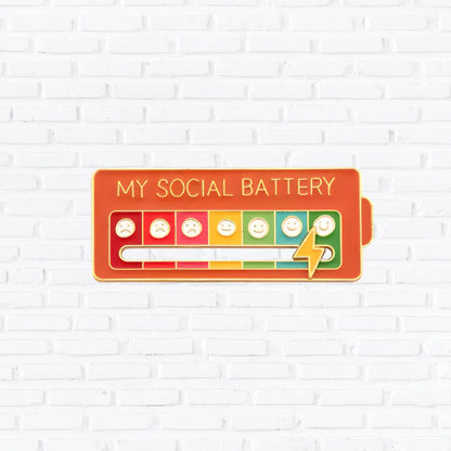 VibeMeter™ Social Battery Pin