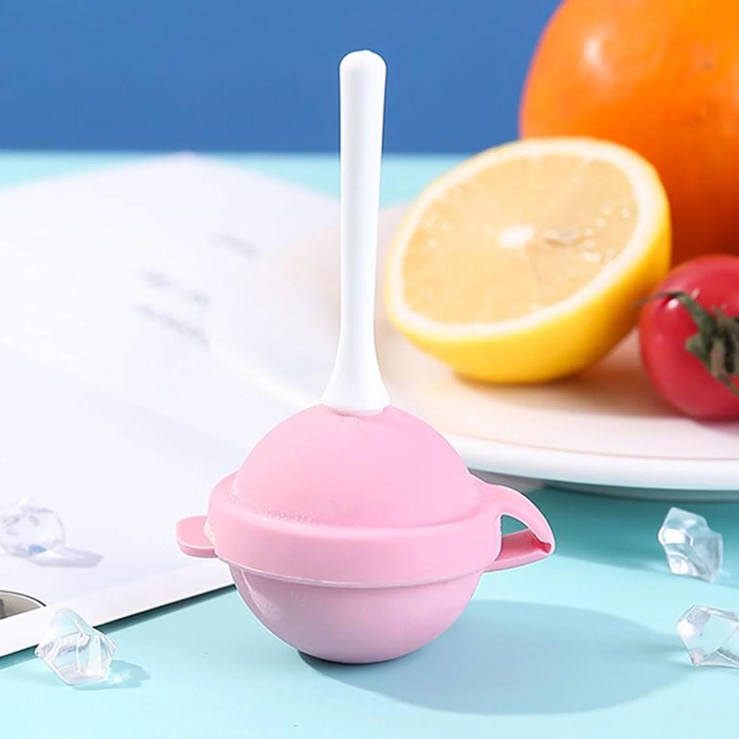 Lollipop Ice Cream Maker, Homemade Popsicle Molds(5 pcs)