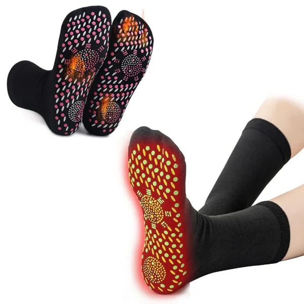 Self-Heating Shaping Socks