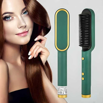 ELECTRIC HAIR STRAIGHTENER COMB BRUSH