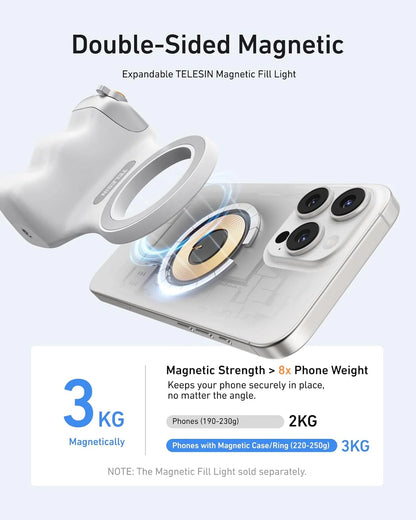 TELESIN Fun Shot Magnetic Grip