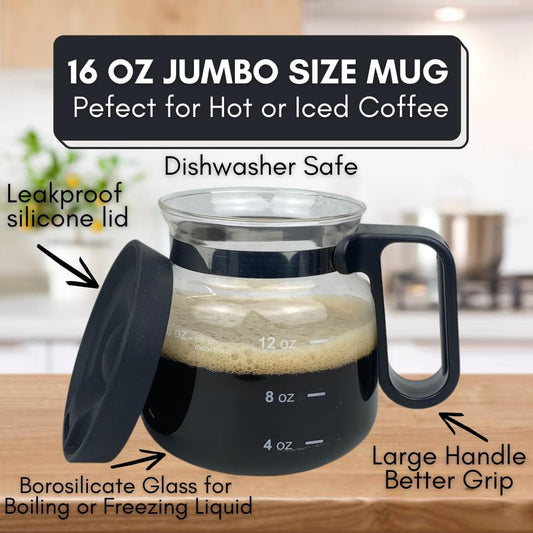 EPIXEN Mini Mocha™ – 16 oz Funny Coffee Pot Mug