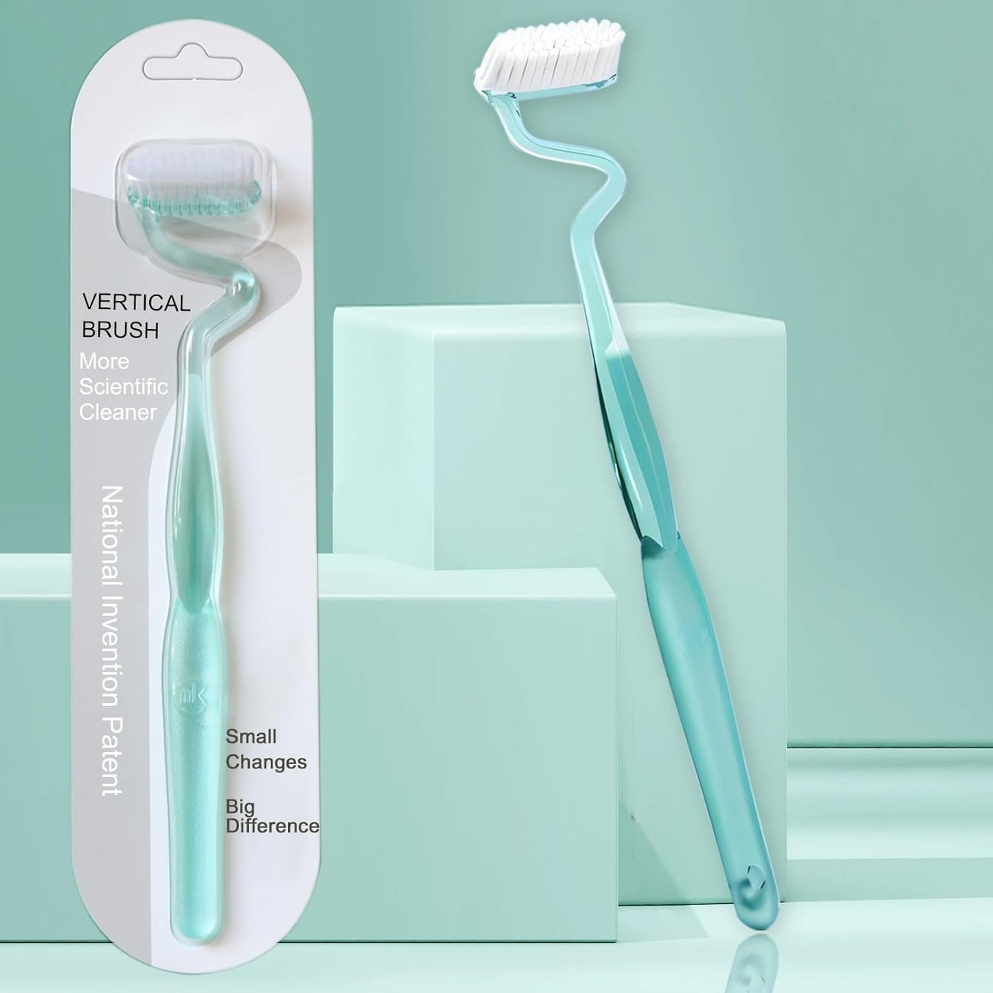 S-Shape Scientific Vertical Brush