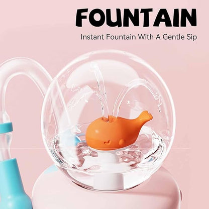 Stainless Steel Whale Fountain Tumbler