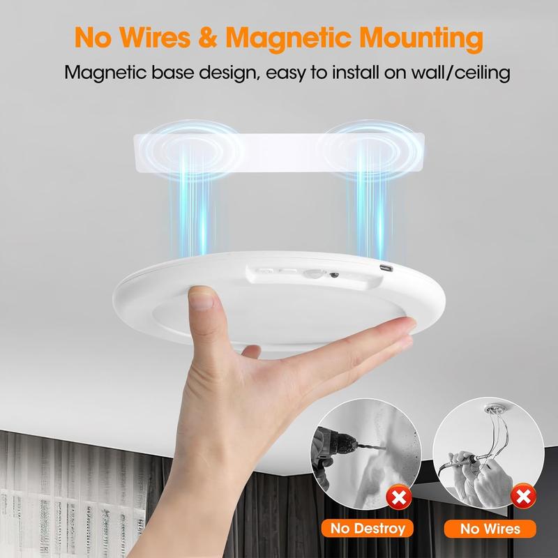 Rechargeable Motion Sensor Ceiling Light