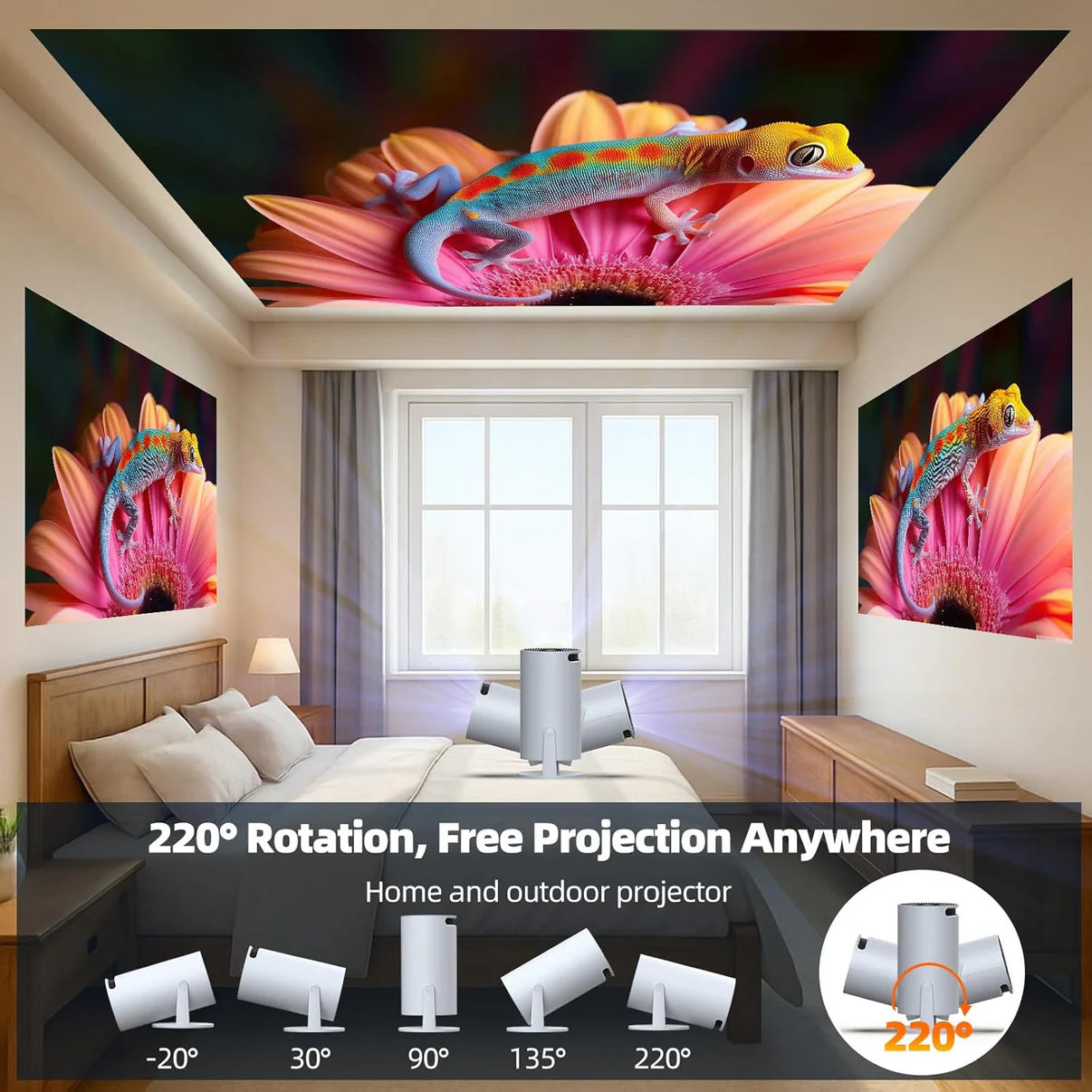 Transpeed Smart Home Projector