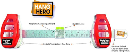 Hang Hero - All in One Picture Hanging System