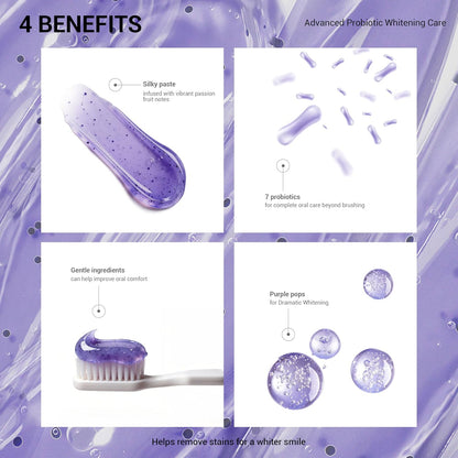 MSDRWIKEY Deep Smile Whitening Toothpaste