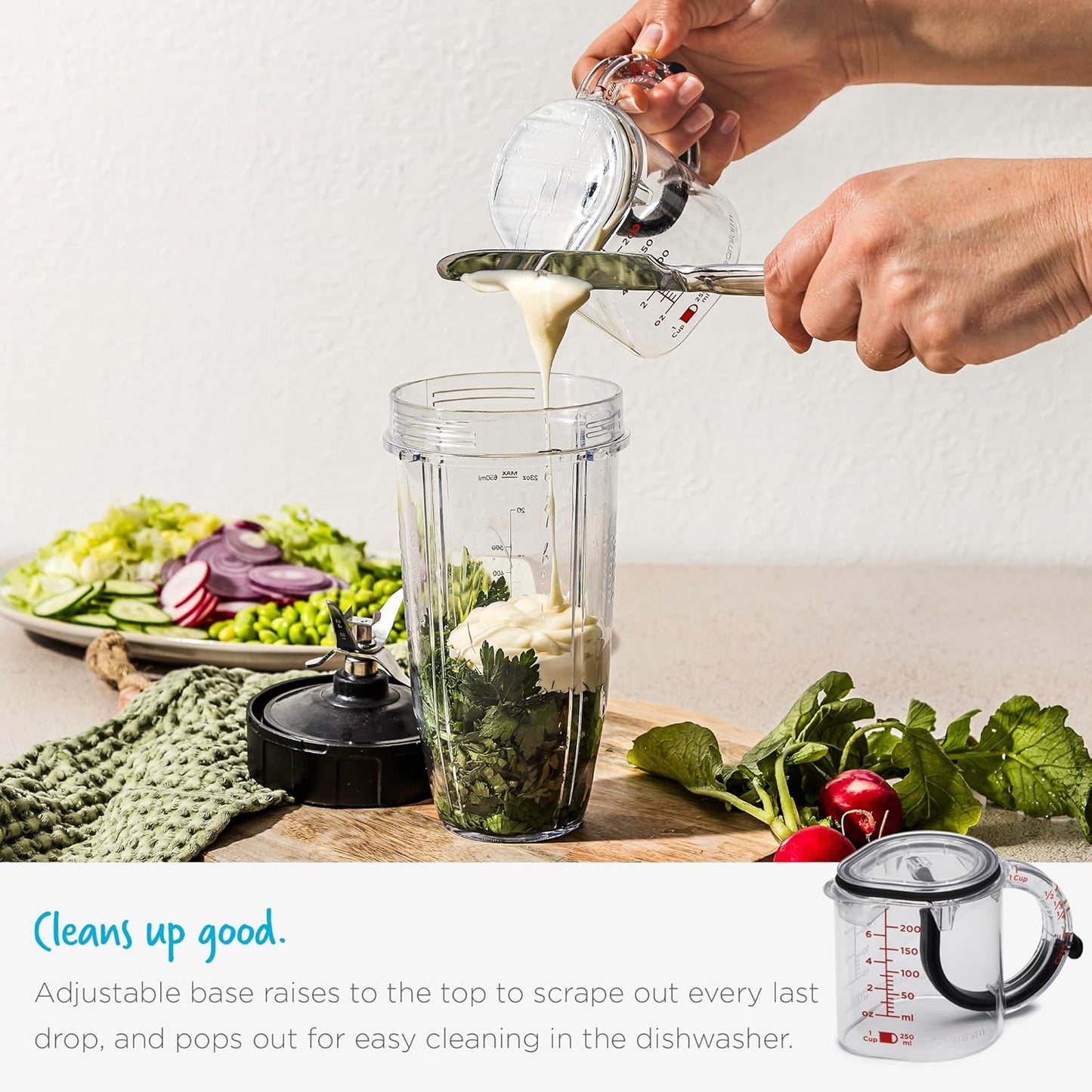 EPIXEN All-in-1 Adjustable Measuring Cup
