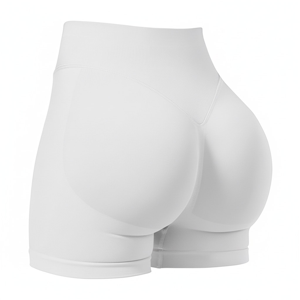 High-Rise Shorts - Sculpted Comfort