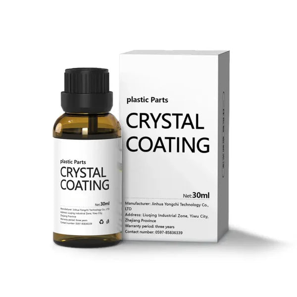 Plastics Parts Crystal Coating Restorer + Free Sponge