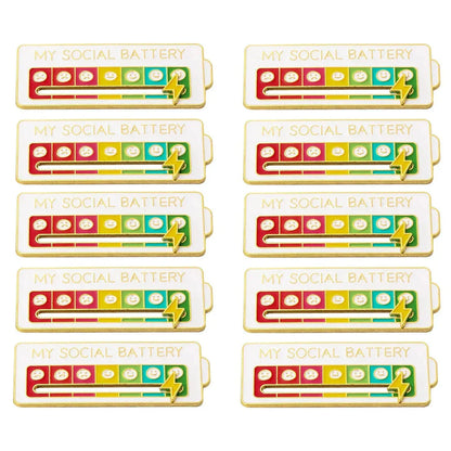 VibeMeter™ Social Battery Pin