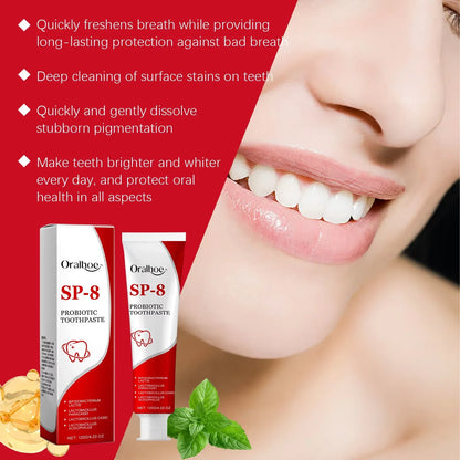 SP-8 Whitening Probiotic Toothpaste
