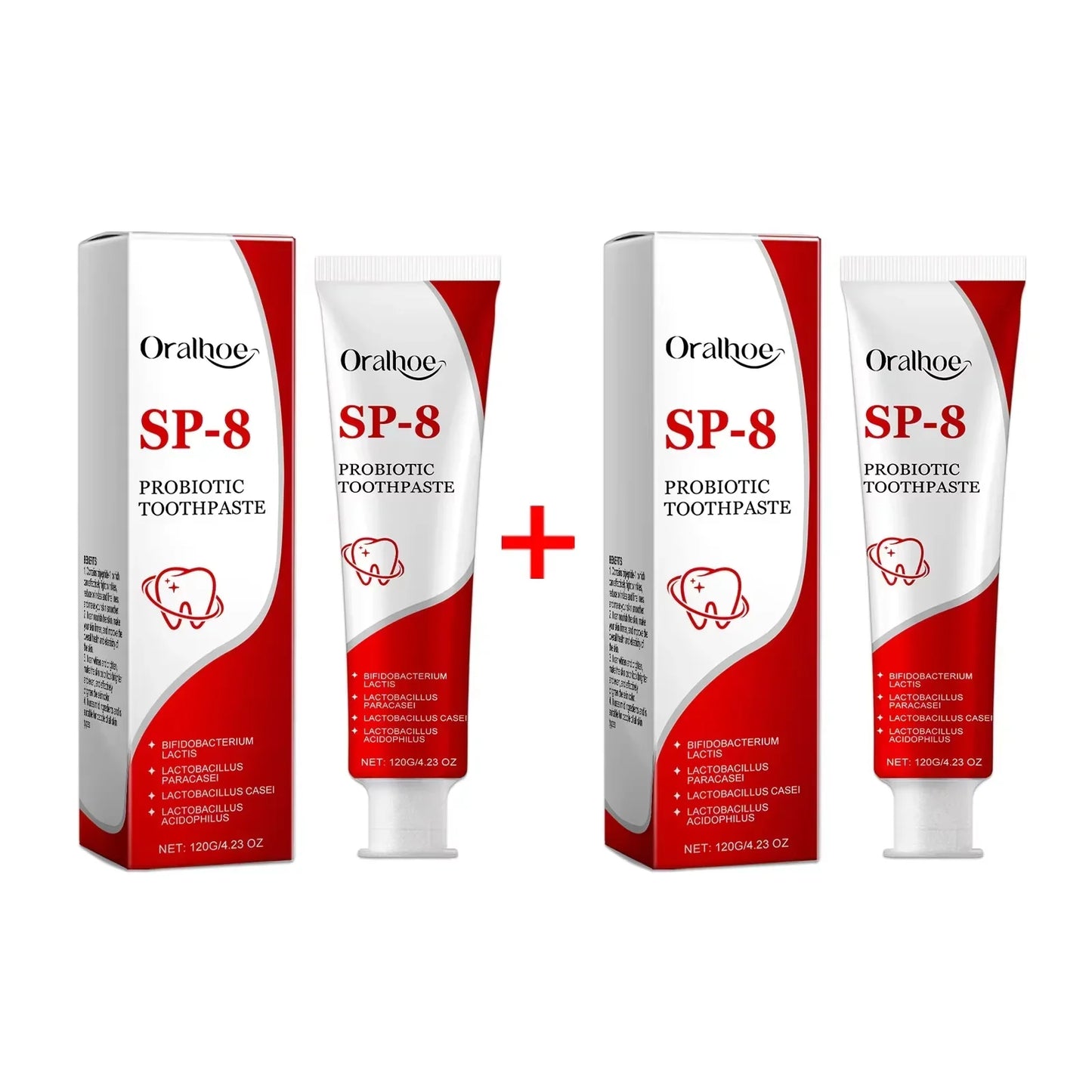 SP-8 Whitening Probiotic Toothpaste