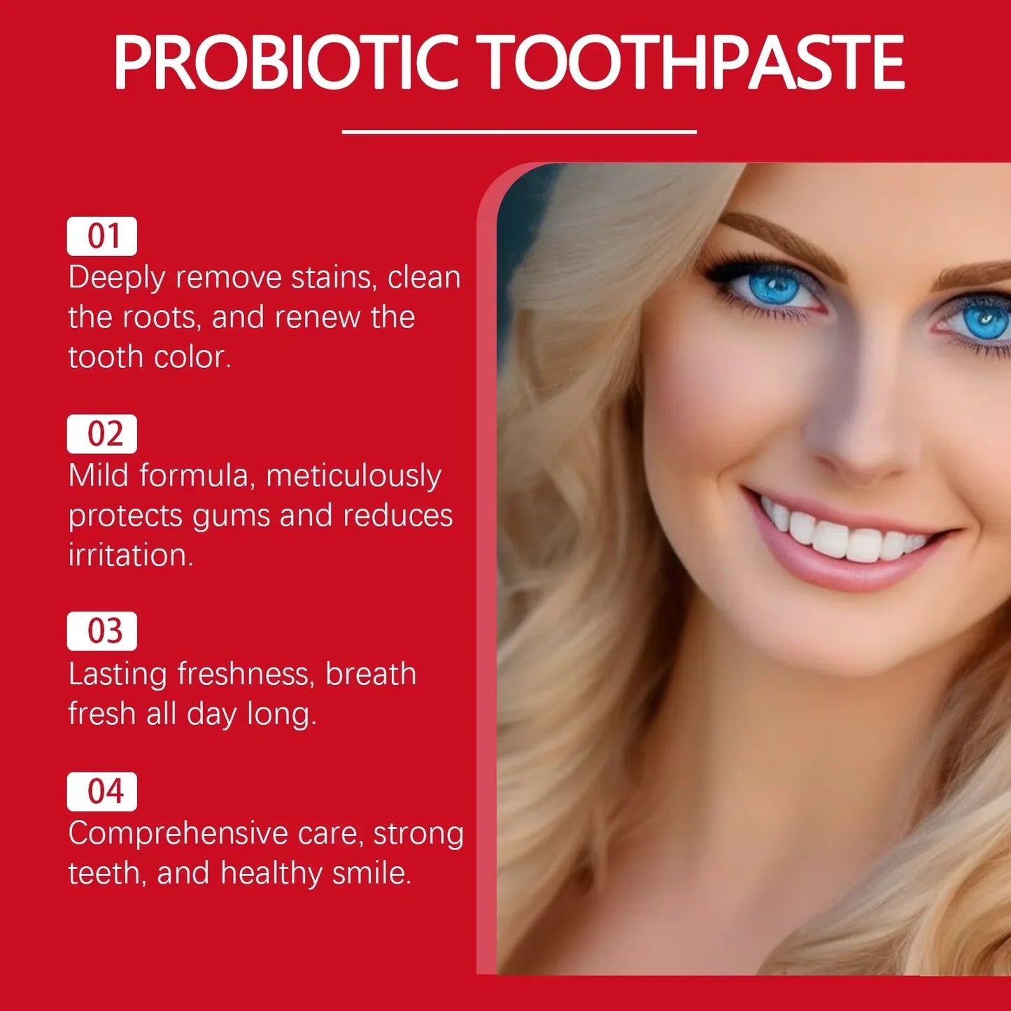 SP-8 Whitening Probiotic Toothpaste