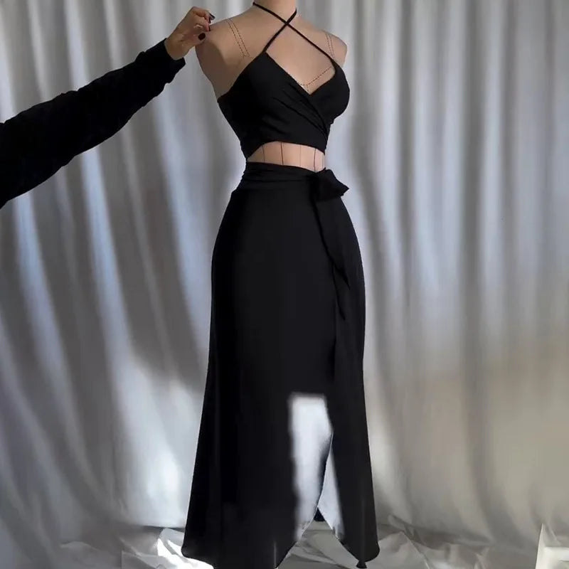 Summer Holiday Sexy Bustier Crop Top