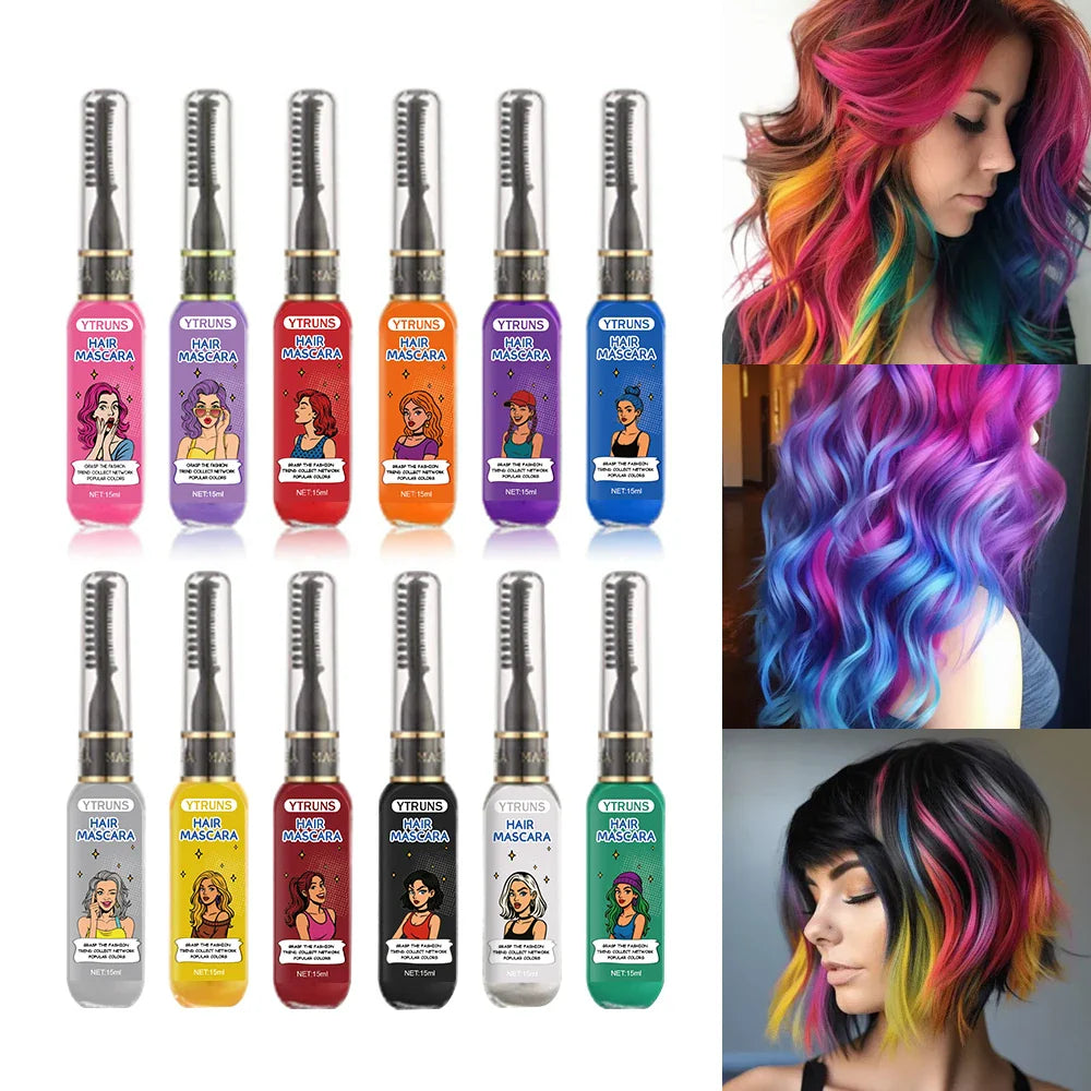 13 Color Temporary Hair Dye