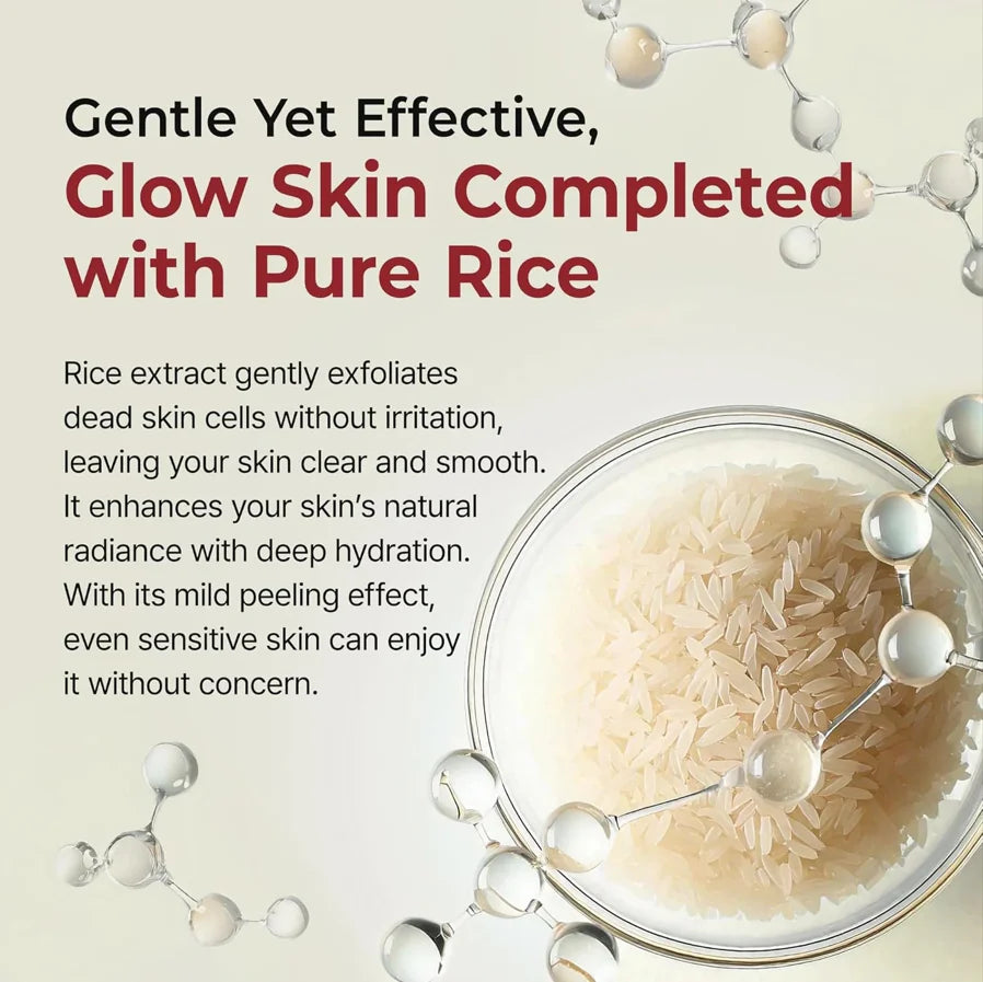 SilkGlow Rice Ampoule Exfoliant Set
