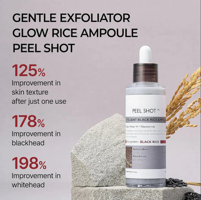 SilkGlow Rice Ampoule Exfoliant Set
