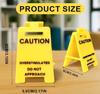 Overstimulated 3D Desk Decor