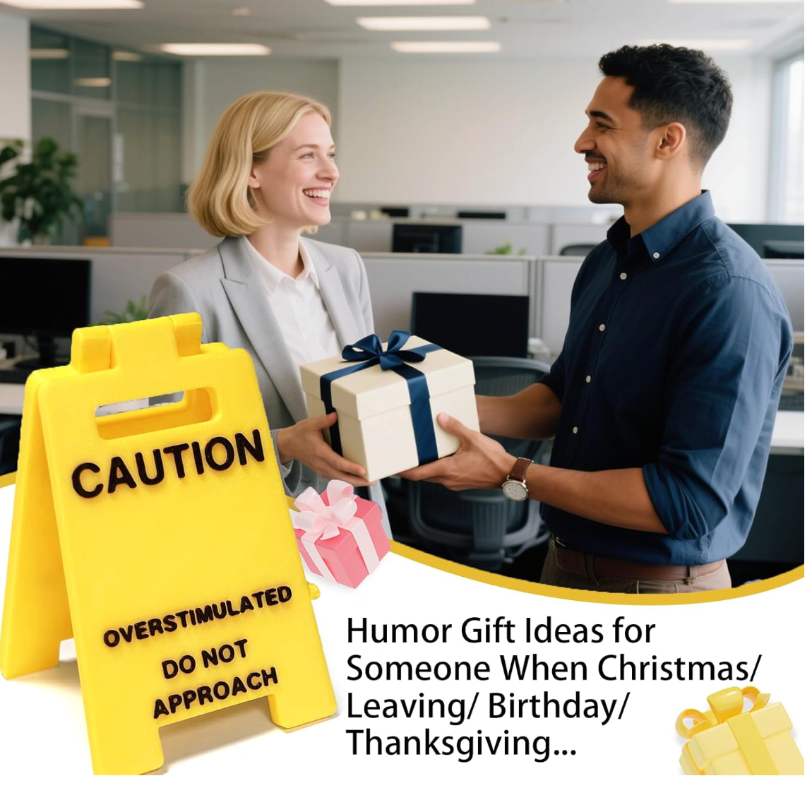 Overstimulated 3D Desk Decor