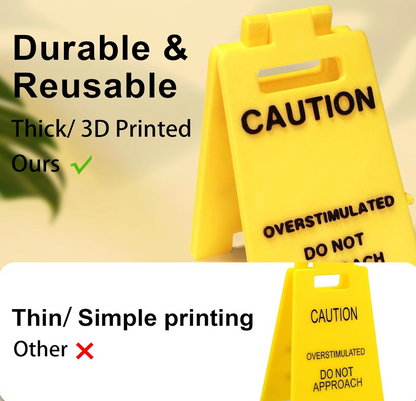 Overstimulated 3D Desk Decor