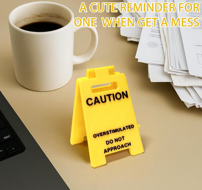 Overstimulated 3D Desk Decor