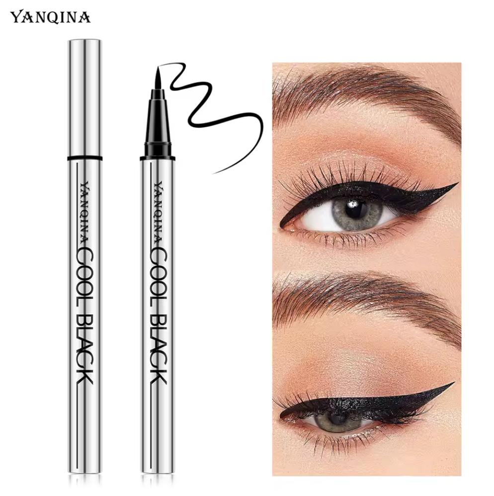 Cool Black liquid eyeliner.