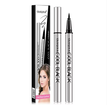 Cool Black liquid eyeliner.