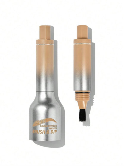 Brow-Fection Angled Brush & Dip-Truffle
