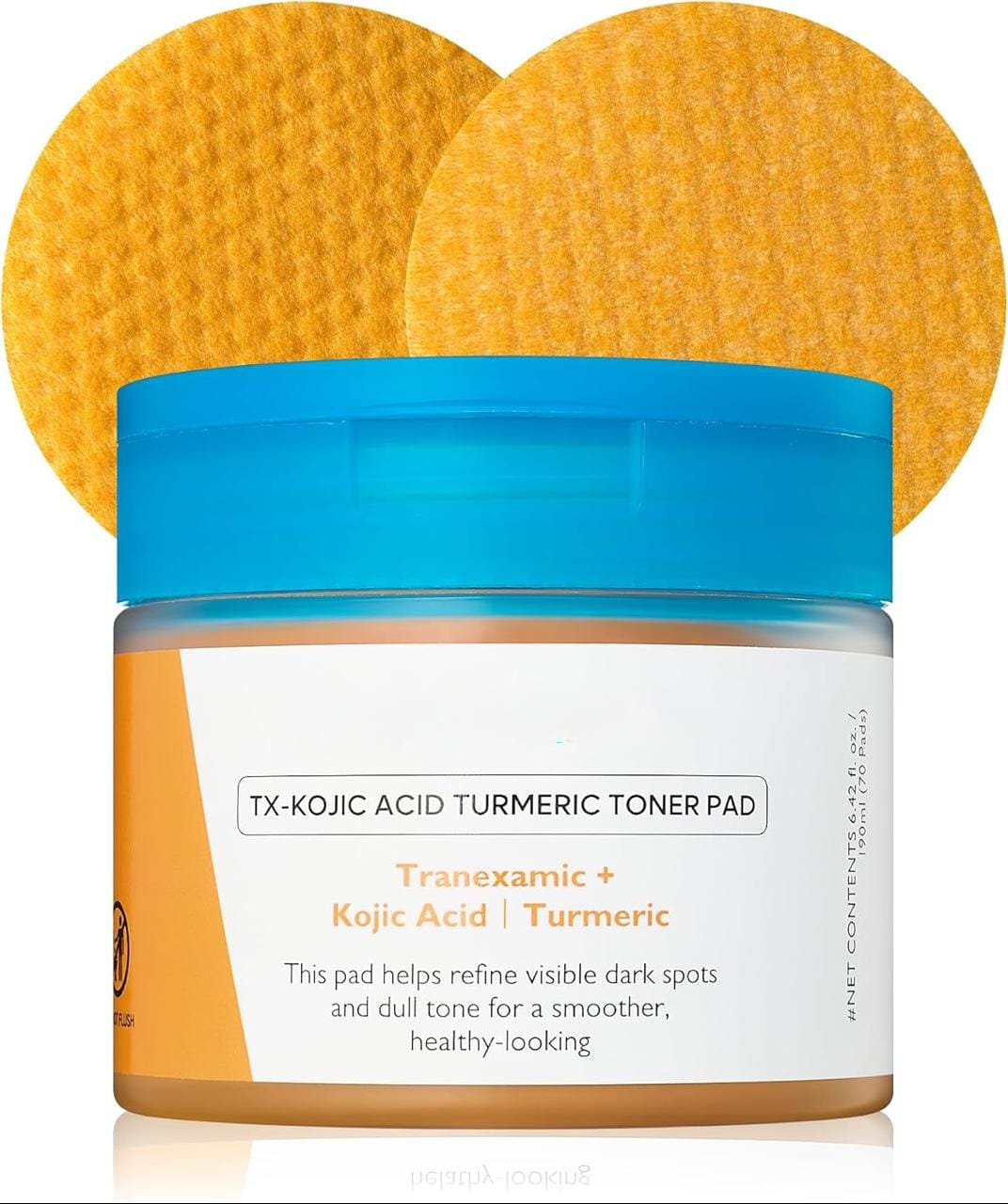 TX Turmeric Toner Pads – 70 Sheets