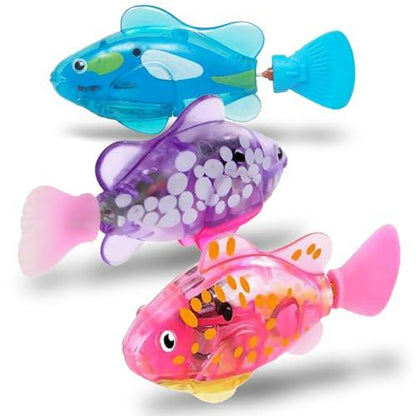 Magic Swimming Fish with Lights