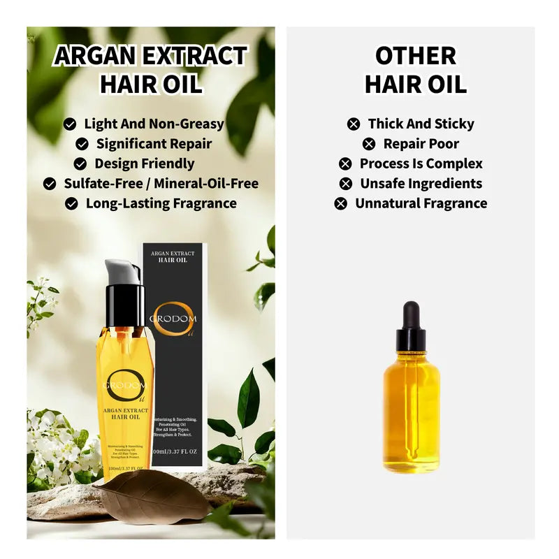 Ultra Light Hair Repair Oil – Stronger Fuller & Shinier Hair