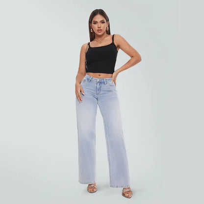 Mid-Low Rise Baggy Jeans