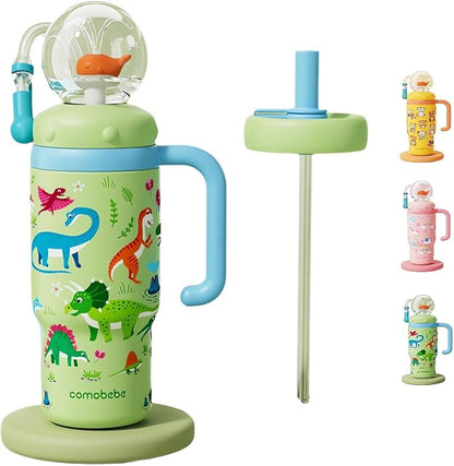 Stainless Steel Whale Fountain Tumbler