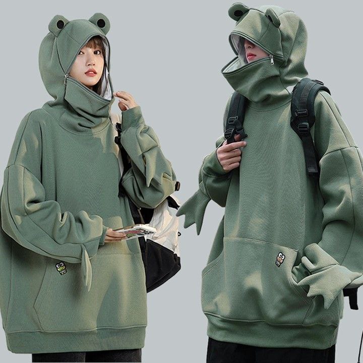 Green Frog Hoodie