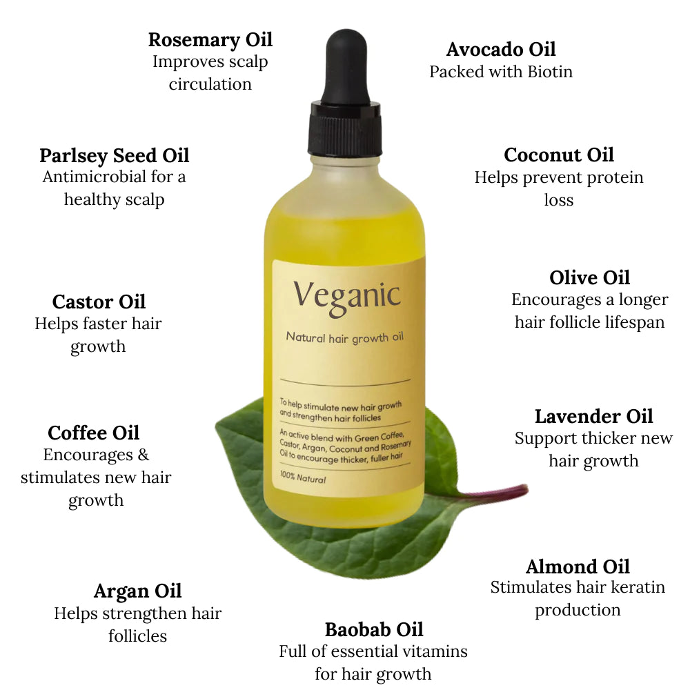 Veganic Natural Hair Growth Oil