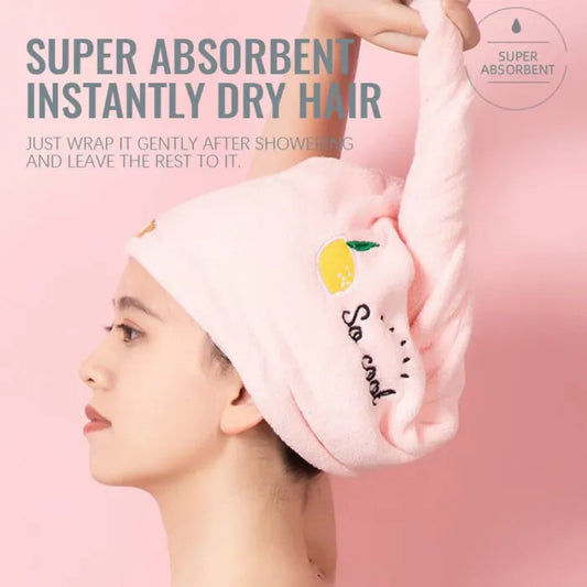 Rapid Drying Hair Towel