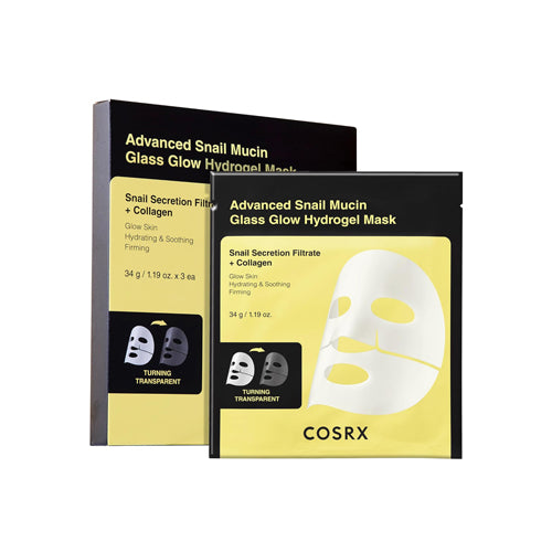COSRX Advanced Snail Mucin Glass Glow Hydrogel Mask